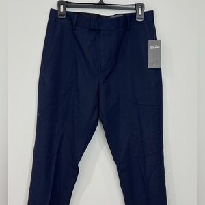 NWT H&M Men's Navy Skinny Fit Dress Pants. Size 33R.